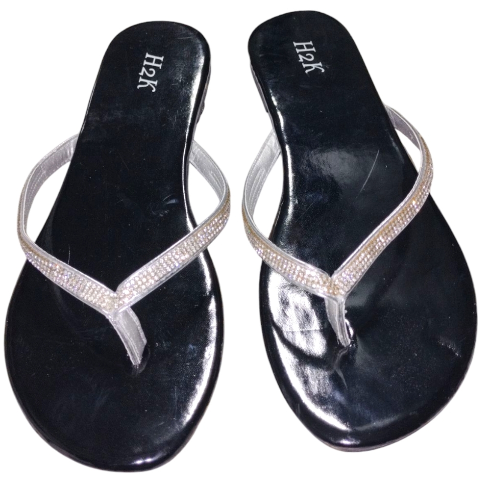 💠Custom Swarovski Crystal Flip Flops